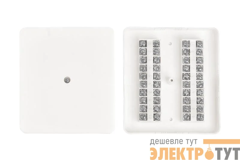 Коробка коммутационная (разветвительная) низковольт. КРТП-10 на винте SLT 10376