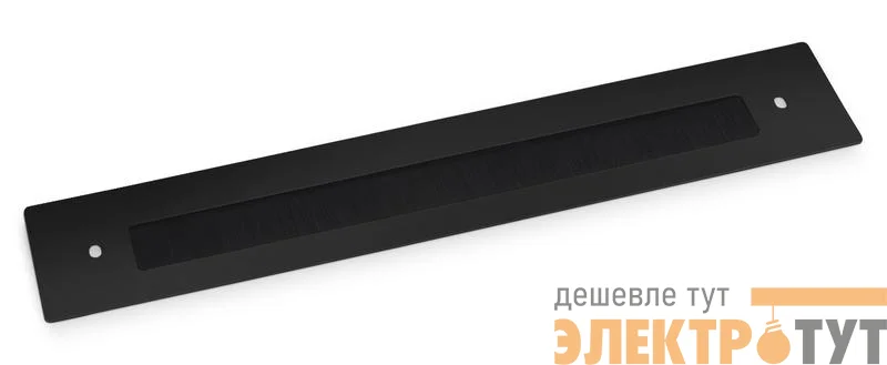 Ввод щеточный кабельный JD04B-BK для настенных шкафов SH-05F; WSC-05D напольных шкафов SH-05C; ND-05C черн. (RAL 9004) Cabeus 8646c