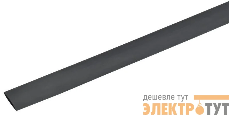 Трубка термоусадочная ТТУ 12/6 черн. 1м GENERICA UDR10-012-006-001-K02-G
