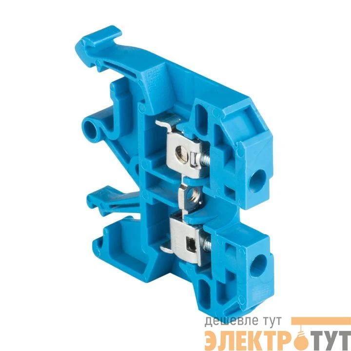 Колодка клеммная JXB-2.5/35 (35а) син. EKF plc-jxb-2.5/35b