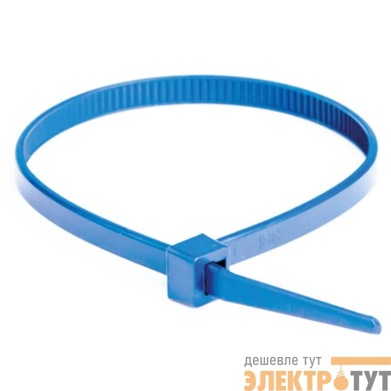 Хомут ETFE химически устойчивый из фторопласта 7.3х200 голуб. (уп.50шт) DKC CTETFE-7.3-200