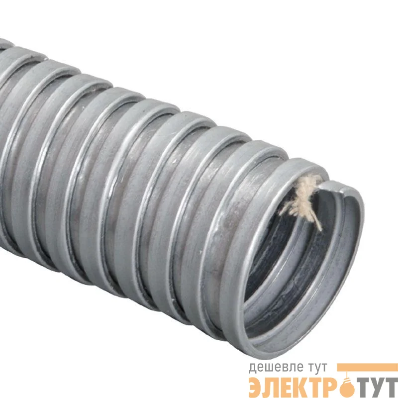 Металлорукав Р3-ЦХ-10 d10мм без протяжки (уп.100м) ИЭК CM10-10-100