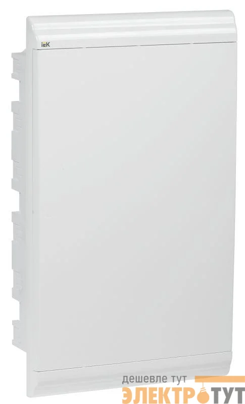 Бокс ЩРВ-П-36 мод. встраив. пластик IP41 PRIME бел. дверь IEK MKP82-V-36-WD-41-05