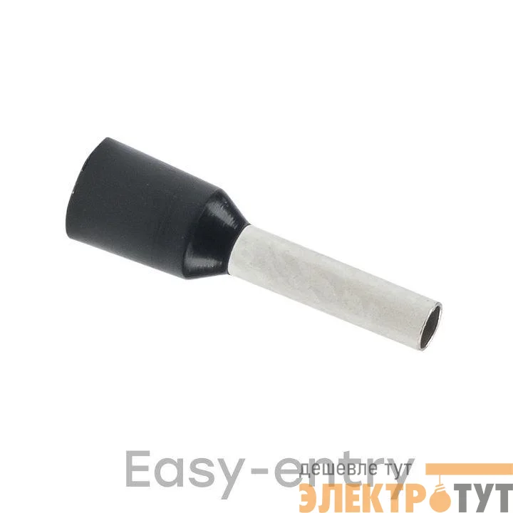 Наконечник штыревой втулочный изол. НШвИ 1.5-8 (уп.50шт) EKF nhvi-1.5-8