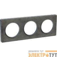 Рамка 3-м Odace сланец SchE S53P806V