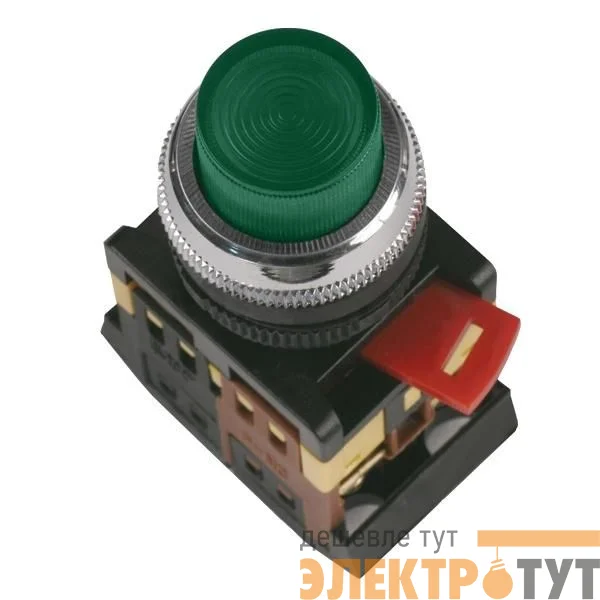 Кнопка ABLFP-22 зеленая ЭКФ