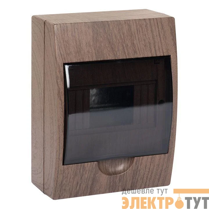 Щит ЩРН-П-6 IP41 темное дерево PROxima EKF pb40-n-6-dark