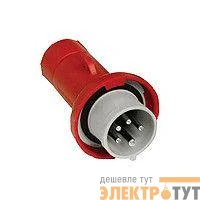 Вилка кабельная 16А 3P+N+E 380В винт. IP67 SchE PKE16M735