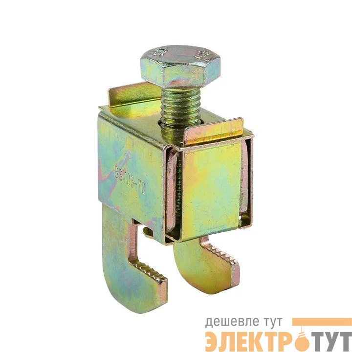 Терминал универс. для проводников 35-70кв.мм на шину 10мм EKF ut-35.70-10