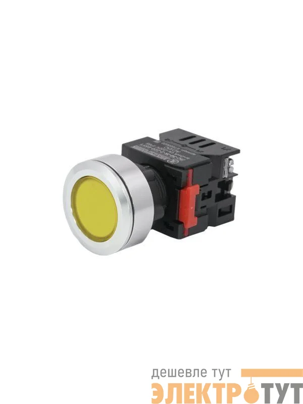 Лампа индикаторная ЛС-30-Ж-2-24-65У1 светодиодная матрица d30мм 24В AC/DC IP65 желт. Электротехник ET016978