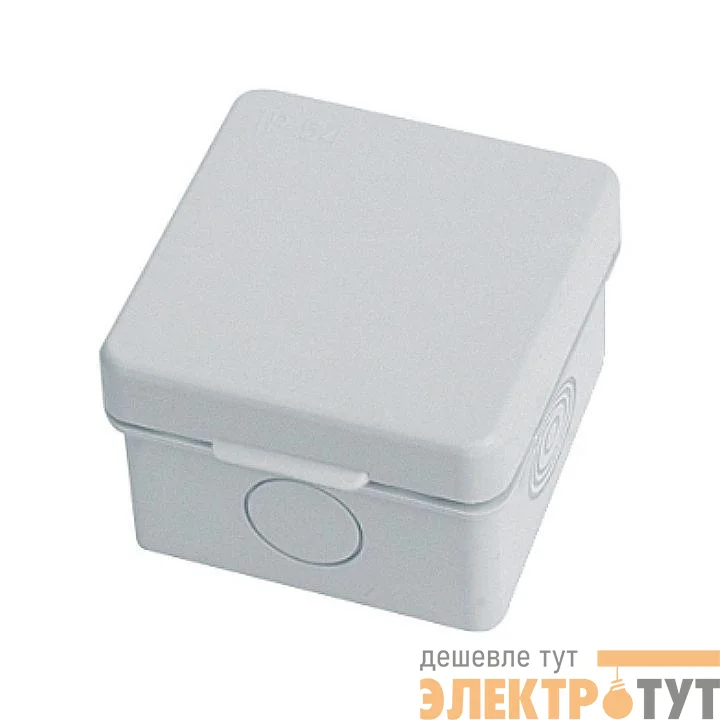 Коробка распаячная КМР-030-037 пылевлагозащ. 65х65х50 без мембранных вводов PROxima EKF plc-kmr-030-037