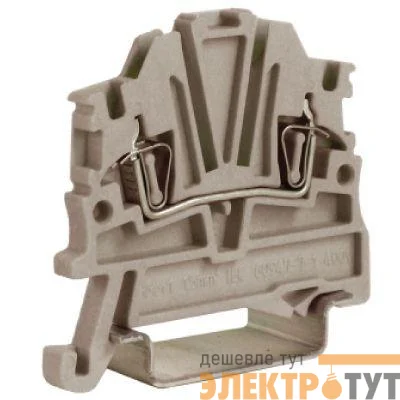 Зажим проходной HMM.1(Ex)i 1.5кв.мм син. (уп.100шт) DKC ZHI400