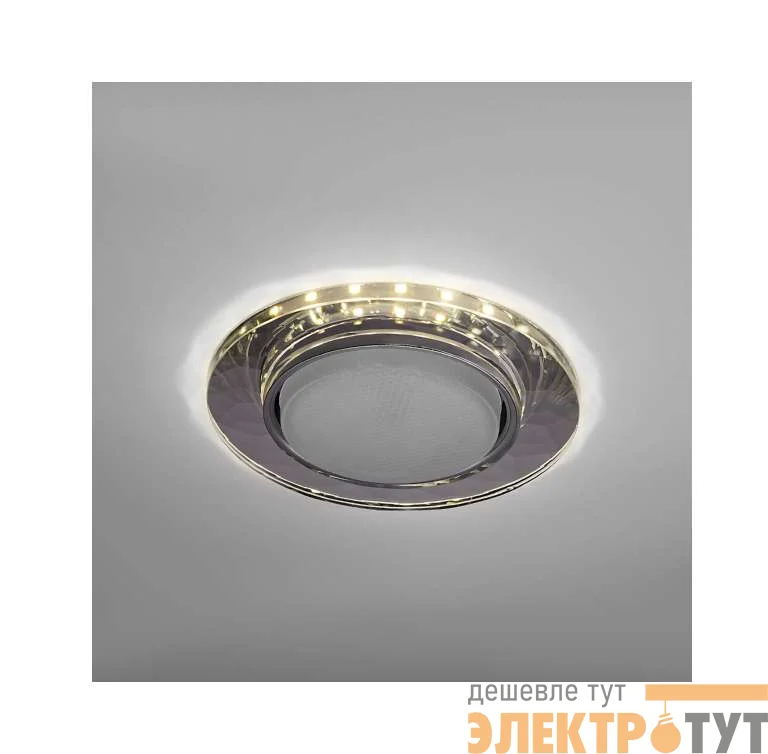 Светильник Bohemia LED 53 4 70 декор. огран. стекло со светодиод. подсвет. GX53 прозр. ИТАЛМАК IT8673