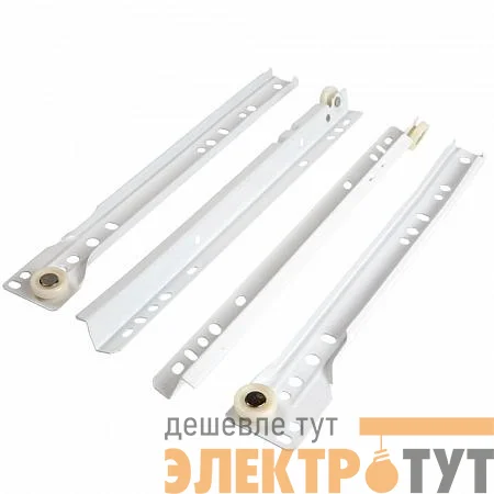 Комплект роликовых нправляющих 500мм бел. (уп.1шт) Tech-Krep/Zitar 130865