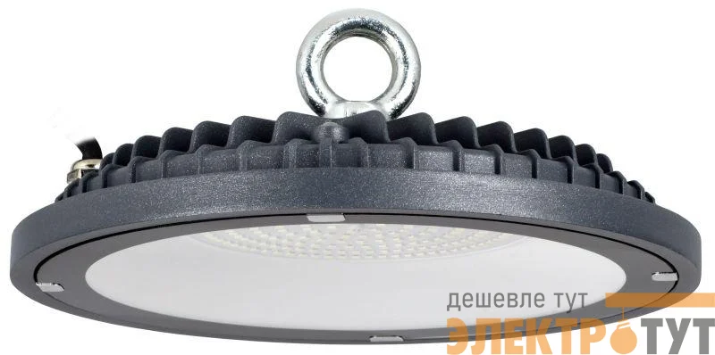 Светильник светодиодный ДСП 4022 100Вт 6500К IP65 для высоких пролетов HIGHBAY IEK LT-DSP0-4022-100-65-K02