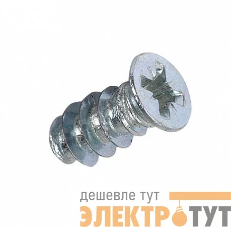 Еврошуруп потайная головка 6.3х13 оцинк. (уп.25шт) Tech-Krep/Zitar 109140
