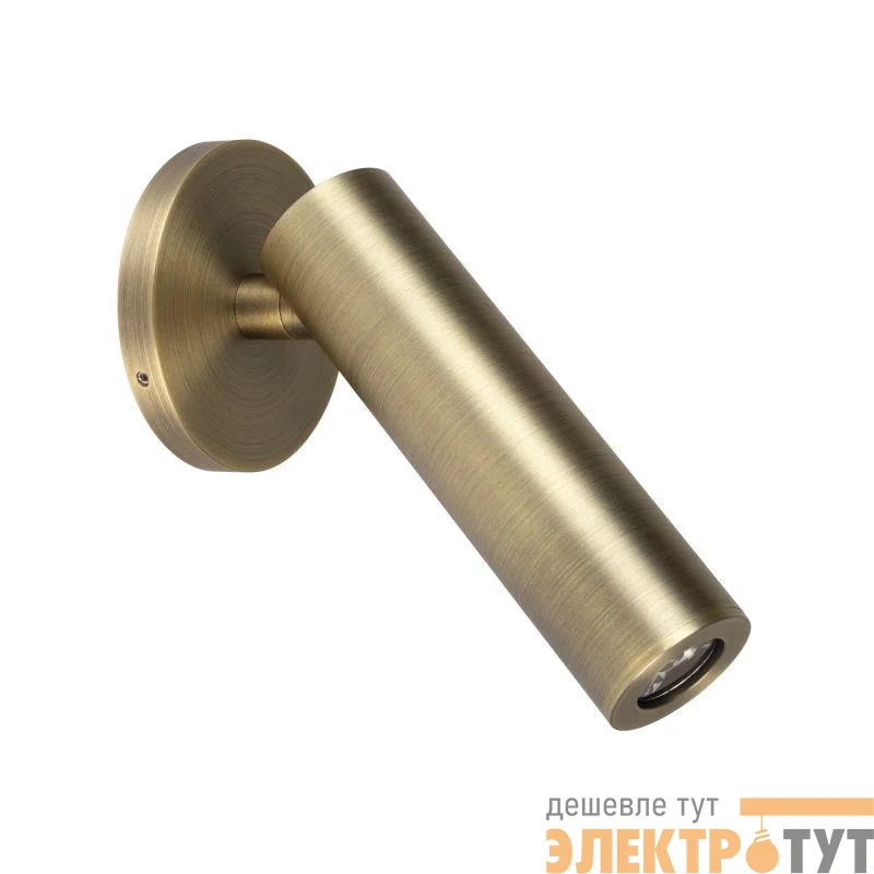 Светильник светодиодный SP-READER-NB-R60-3W Warm3000 BR 20deg 230В IP20 3Вт 3000К метал. Arlight 053093