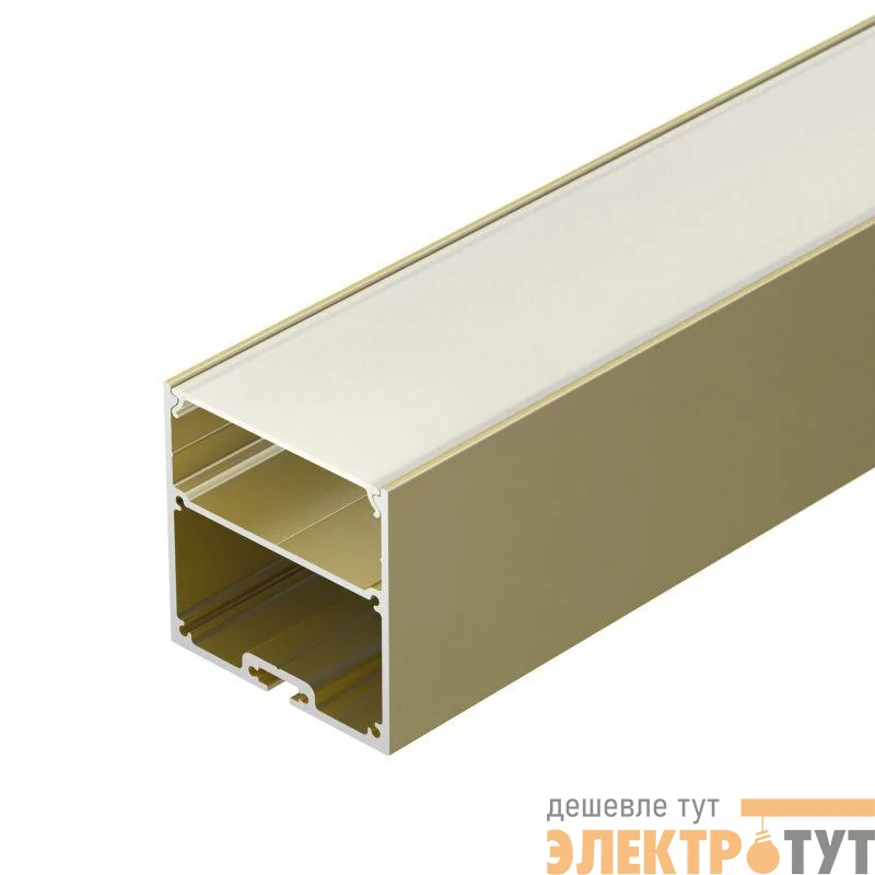 Профиль SL-LINE-5050-LW-2000 ANOD GOLD L2000 алюм. Arlight 039982