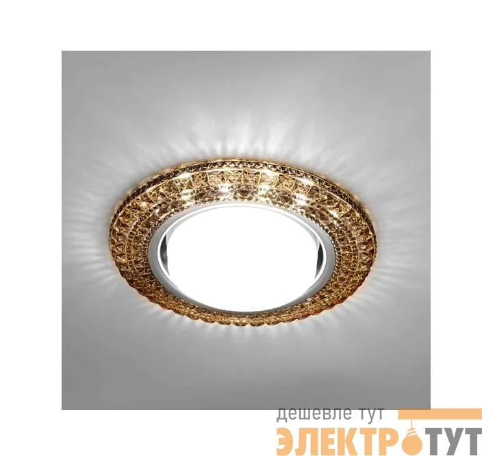 Светильник Emilia LED 53 3 76 полимер со светодиод. подсветкой GX53 чайн. ИТАЛМАК IT8698