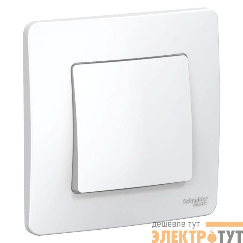 Переключатель проходной 1-кл. СП Blanca 10А IP20 (сх. 6) 250В бел. SE BLNVS010601