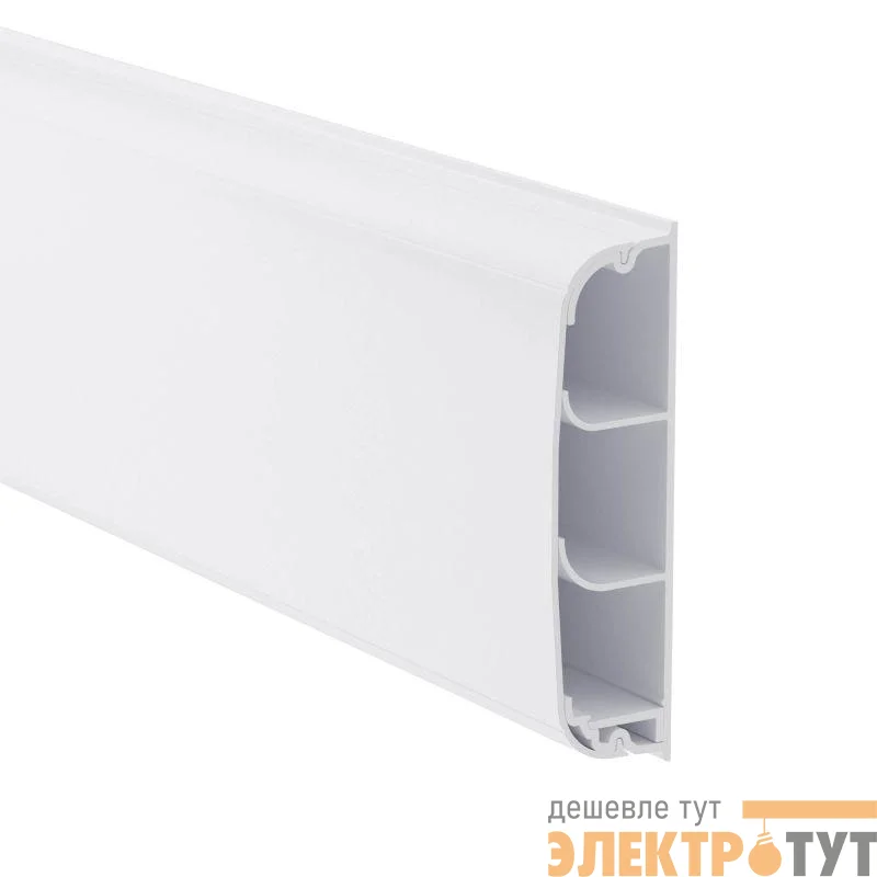 Кабель-канал плинтусный 90х25 L2000 пластик DKC 09200