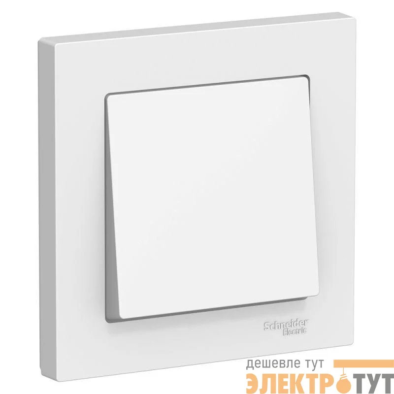 Выключатель 1-кл. СП AtlasDesign 10А IP20 (сх. 1) 10AX в сборе бел. SE ATN000112