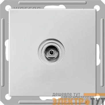 Механизм коннектора TV антены 1-м СП W59 оконечная без рамки бел. SchE RTS-151-1-86