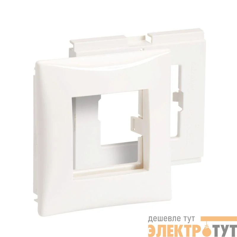 Суппорт с рамкой для кабель-канала 1х45 OL45 SchE ISM15400