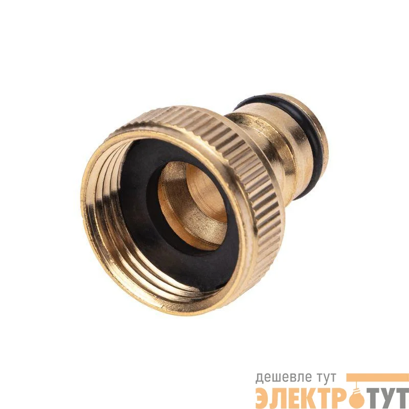 Адаптер латунный 3/4 внутренняя резьба ЧЕТЫРЕ СЕЗОНА 62-0213