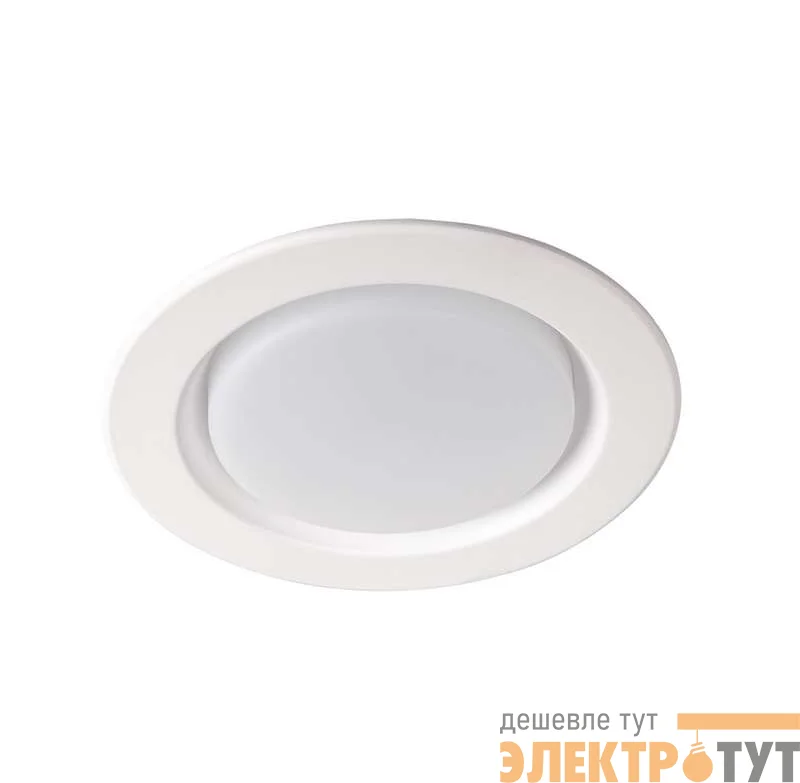 Светильник PLED DL5 12Вт 4000К WH IP40 Jazzway 5026421