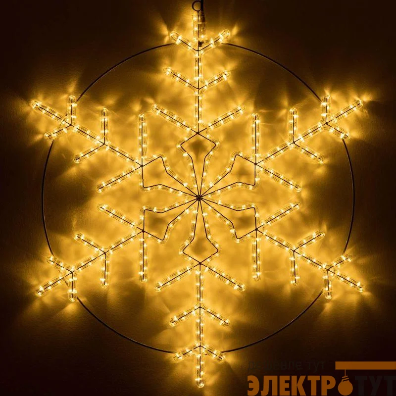 Фигура ARD-SNOWFLAKE-M3-920x920-432LED Warm (230В 30Вт) (IP65) Ardecoled 034251
