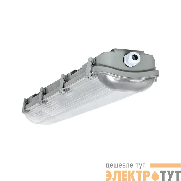 Светильник ДСП-3002 под LED лампу 2хT8 600мм пылевлагозащ. PROxima EKF TPL-3002-2Х060