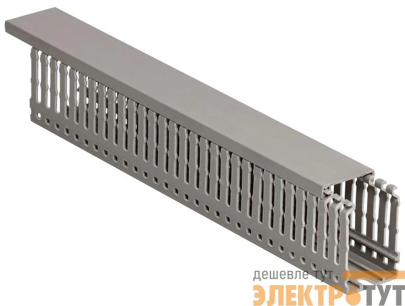 Кабель-канал перфорированный 40х60 L2000 ИМПАКТ серия М (7х11) IEK CKM50-040-060-1-K03