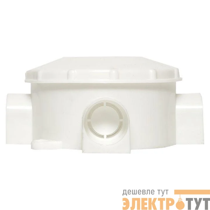 Коробка распаячная КМР-040-040 трехрожковая 70х35 бел. PROxima EKF plc-kmr-040-040