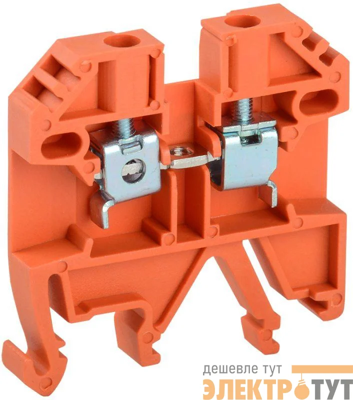 Клемма винтовая КВИ-2.5кв.мм оранж. IEK YZN30-002-K09