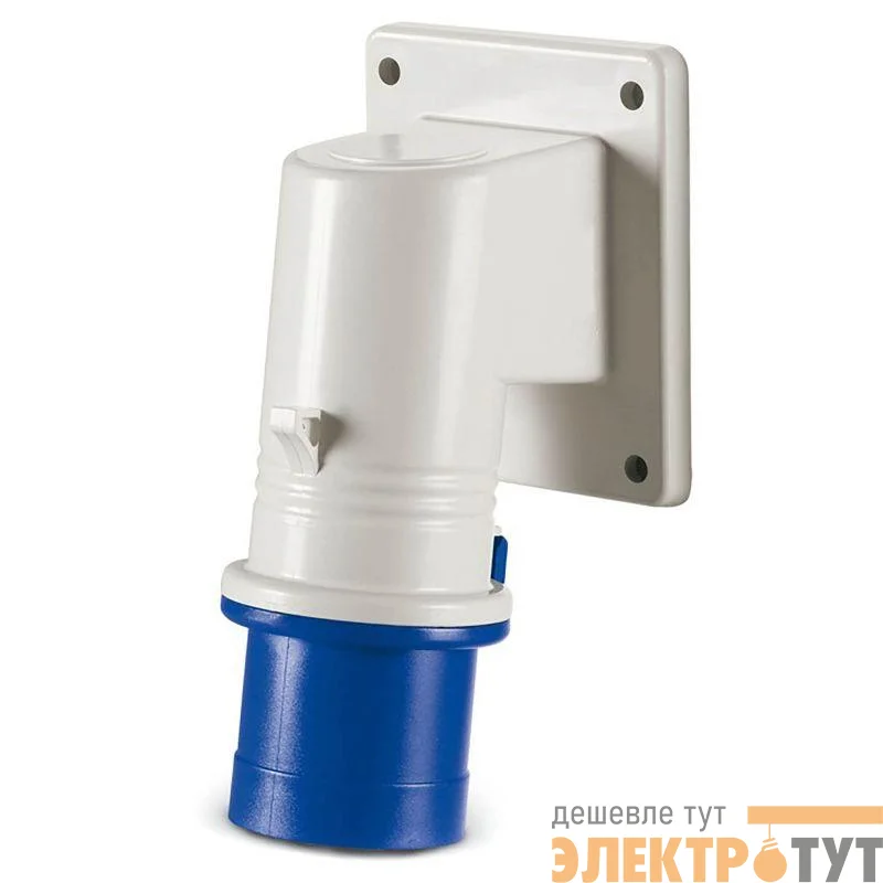 Вилка скрыт. уст. с наклоном 32А 2P+E 250В IP44 DKC DIS2423293