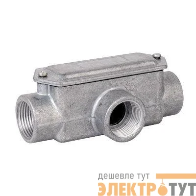 Коробка ответвительная 146х63х57мм 3 ввода М32х1.5 IP55 алюм. DKC 6330-32A