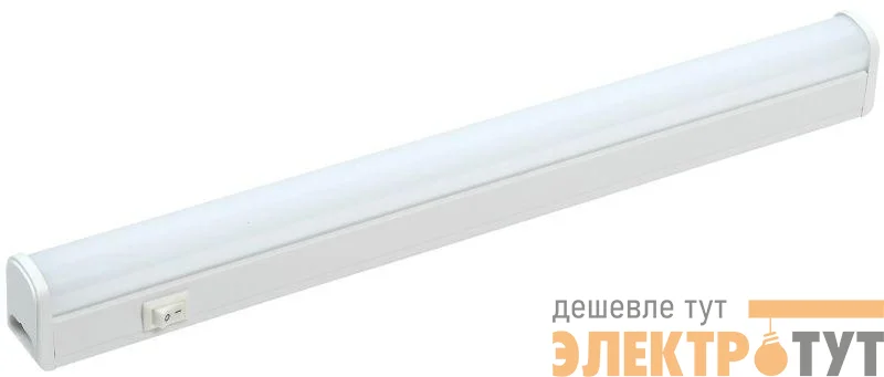 Светильник светодиодный ДБО 3001 4Вт 4000К IP20 311мм пластик IEK LDBO0-3001-4-4000-K01