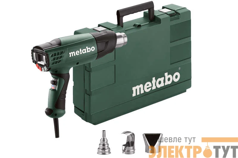 Фен HE 23-650 2300Вт дисплей кейс 2 насадки Metabo 602365500