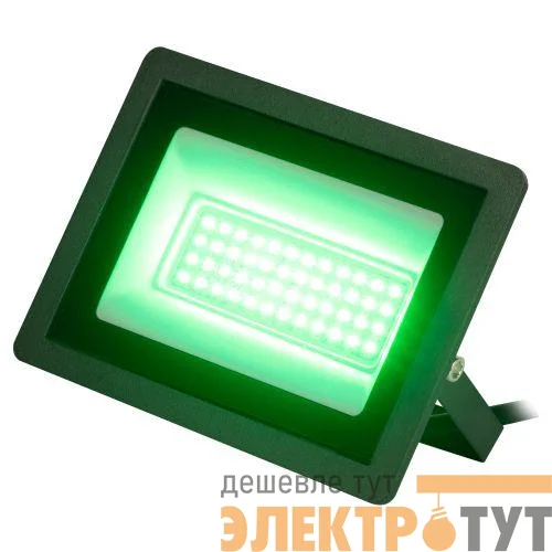Прожектор светодиодный уличный LPR-025-GREEN-050 50Вт зел. свечение 5000лм IP65 Эра Б0064715