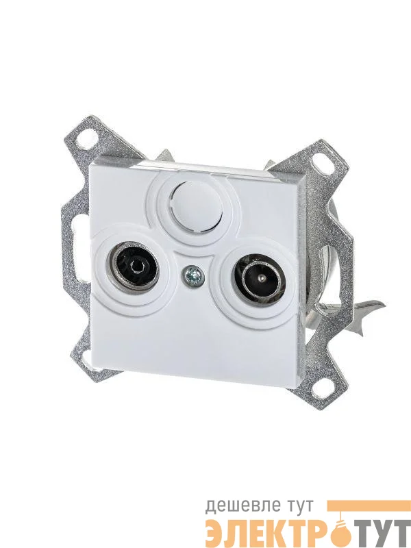 Розетка TV-R Levit оконечная бел. ABB 2CHH083503A6003