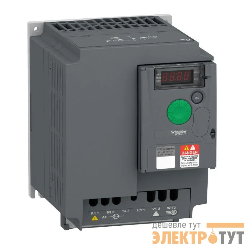 Преобразователь частоты ATV310 5.5кВт 380В 3ф SchE ATV310HU55N4E