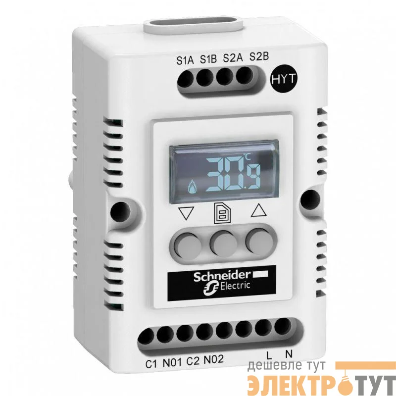 Гигротермостат электронный 230В SchE NSYCCOHYT230VID