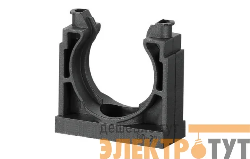 Держатель для труб (клипса) d12мм полиамид черн. DKC PAS12N