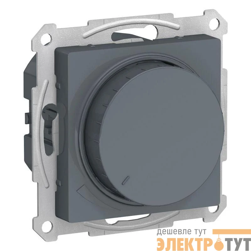 Механизм светорегулятора поворотно-нажимного AtlasDesign 315Вт грифель SchE ATN000734