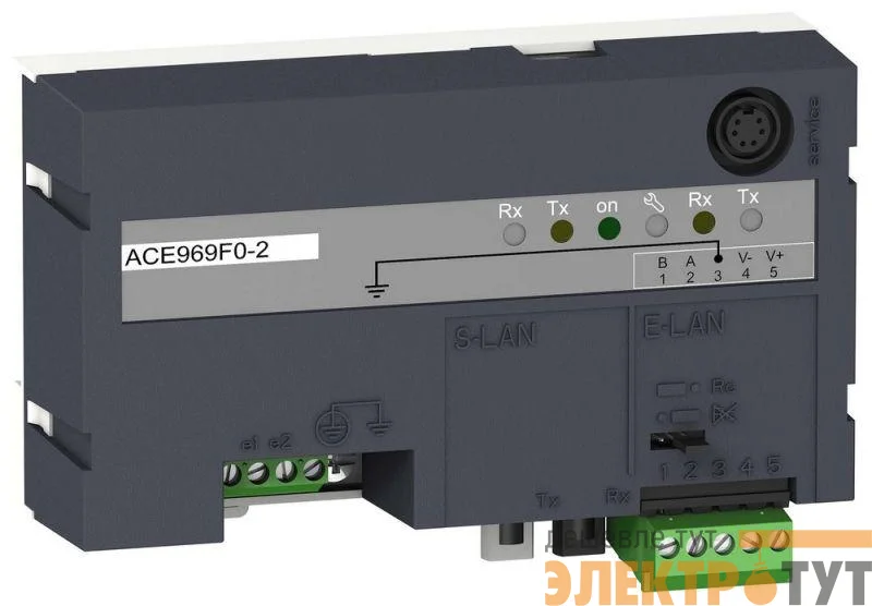 Модуль связи 2-х пров. типа ACE969TP-2 (MODBUS DNP3 IEC) SchE 59723