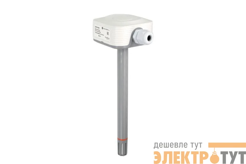 Датчик влажности и температуры канальный 0-10В -20-80град.C 0-10В Modbus 180мм 24В SE SDHVTVM180