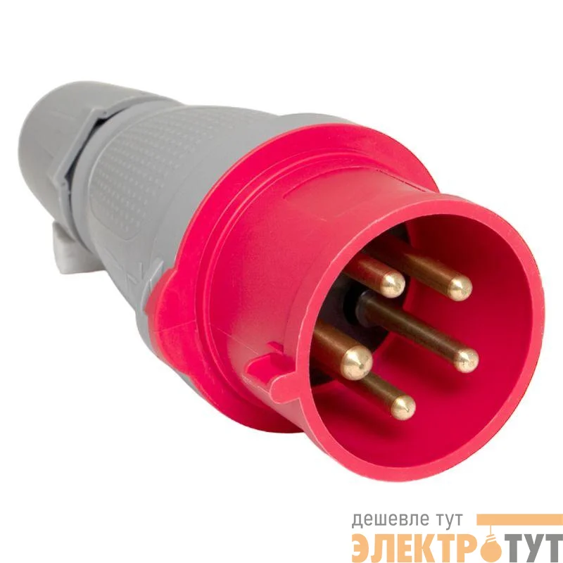 Вилка переносная 025 3Р+РЕ+N 32А 380В IP44 PROxima EKF ps-025-32-380-PRO