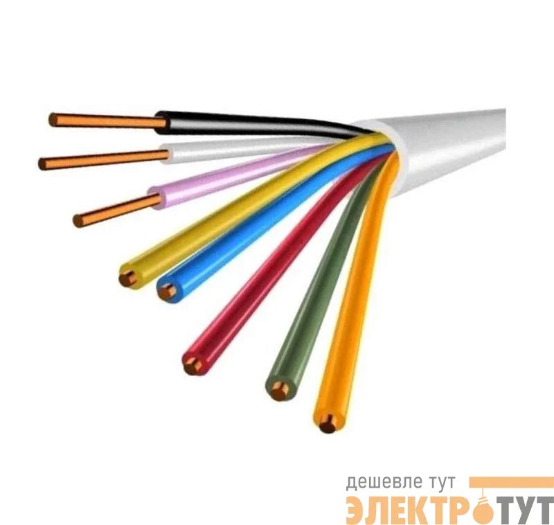 Кабель КСПВ 8х0.4 бухта (м) Rexant 01-4703