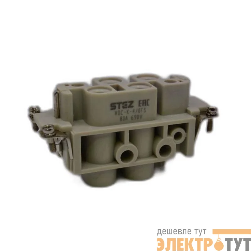 Вставка контактная модульная HDC-K-4/0FS СТЭЗ 187150279